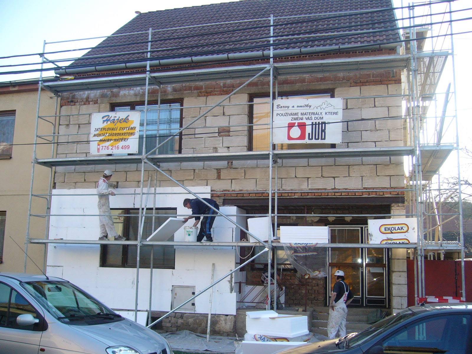Zateplení rodinného domu — Zbýšov