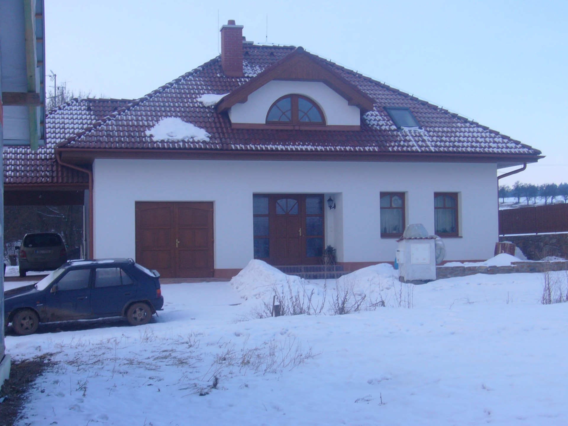 Novostavba rodinného domu — okolí Brna